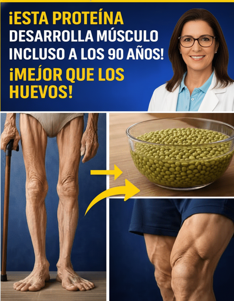 Fortalece tu Músculo Después de los 70: Descubre Por Qué la Proteína de Cáñamo Supera a los Huevos