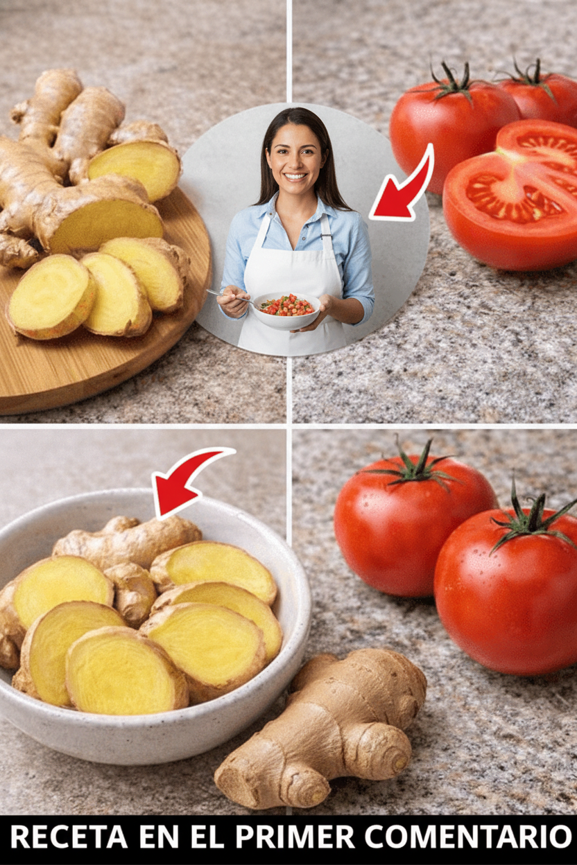 Potencia tu Vitalidad: Receta Casera de Bebida Energizante con Jengibre y Tomate