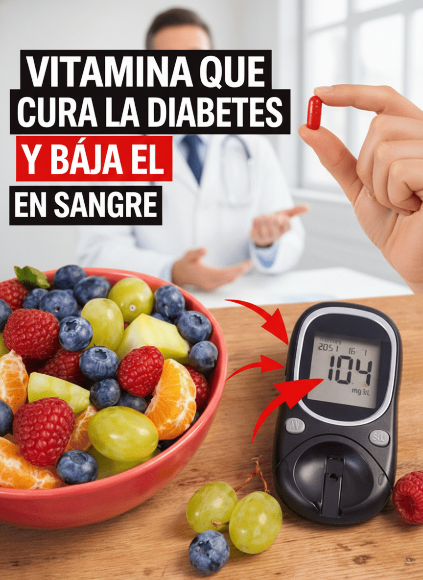 Equilibrio Glucémico: 3 Vitaminas Esenciales en la Rutina Diaria de Personas con Diabetes