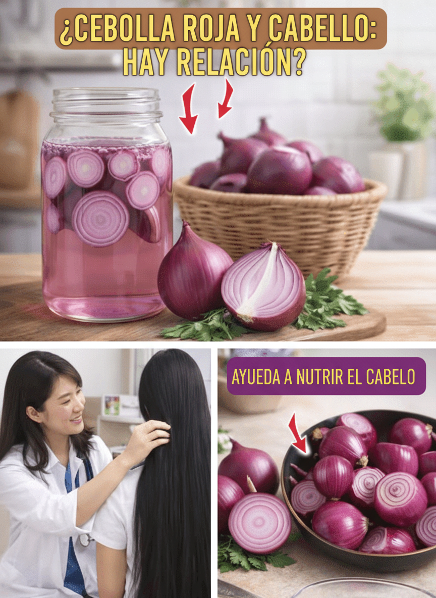 ¿El Agua de Cebolla Morada Impulsa el Crecimiento Capilar? ¡Descubre esta Increíble Receta Natural!