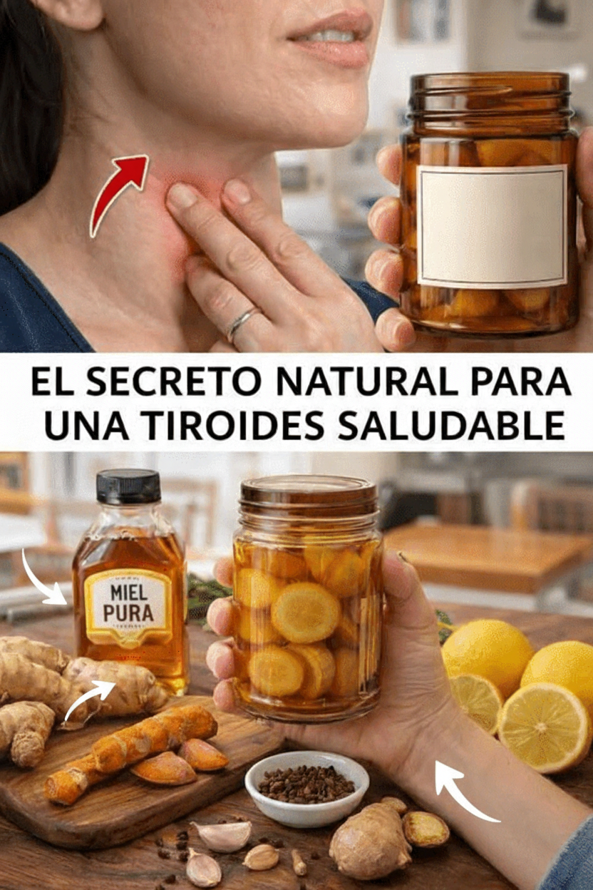 Potencia tu Bienestar Tiroideo: Remedio Natural Casero con Cúrcuma y Otros Ingredientes Clave