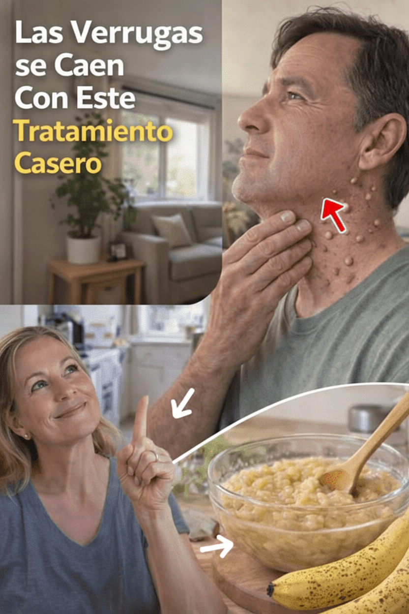 Cáscara de Plátano para Verrugas: ¿Un Remedio Casero Eficaz? Descubre Este Hábito Natural para el Cuidado de la Piel