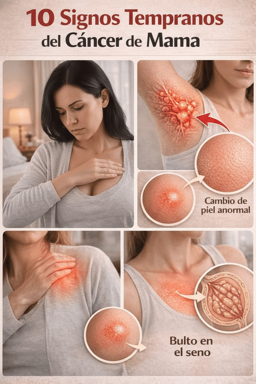 Detecta a Tiempo: 10 Señales Clave del Cáncer de Mama que Toda Mujer Debe Identificar