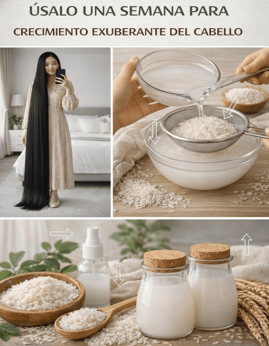 Agua de Arroz para un Cabello Espectacular: Desvelando sus Beneficios Auténticos y la Guía Definitiva de Uso