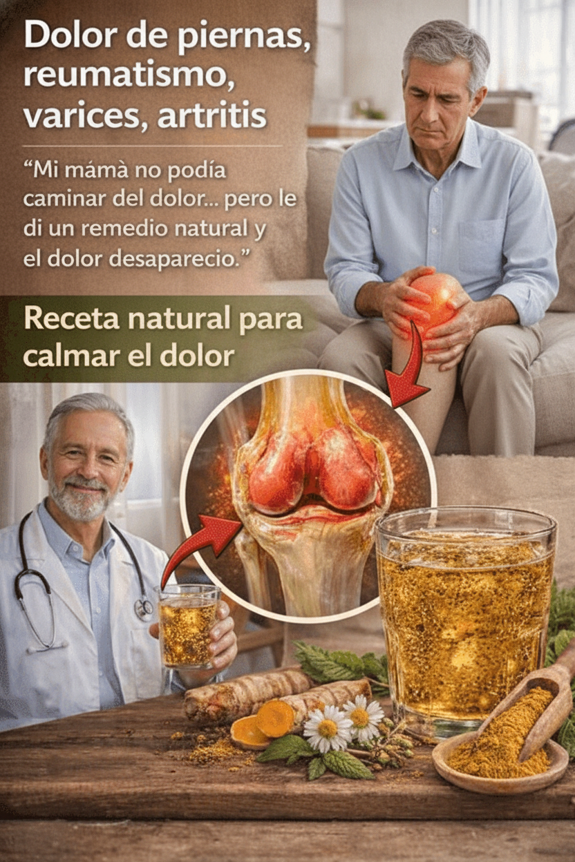 El Secreto Diario Natural para Aliviar el Malestar en Piernas y Articulaciones