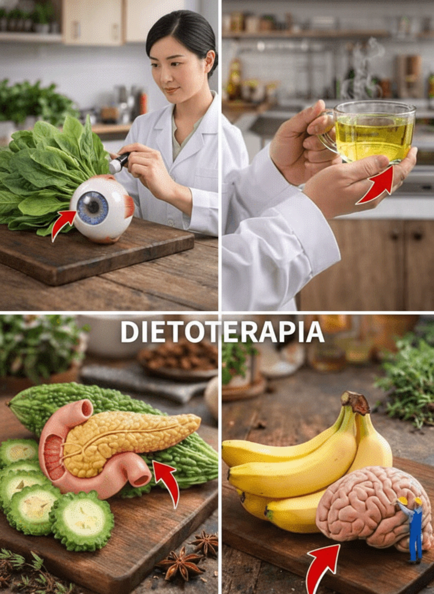 Alimentos como Medicina: Cómo tu Dieta Diaria Nutre tus Órganos Vitales