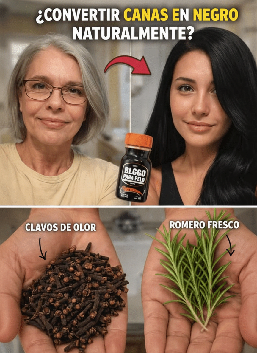 Grey Hair? Discover How to Naturally Maintain Its Black Luster 🌿☕