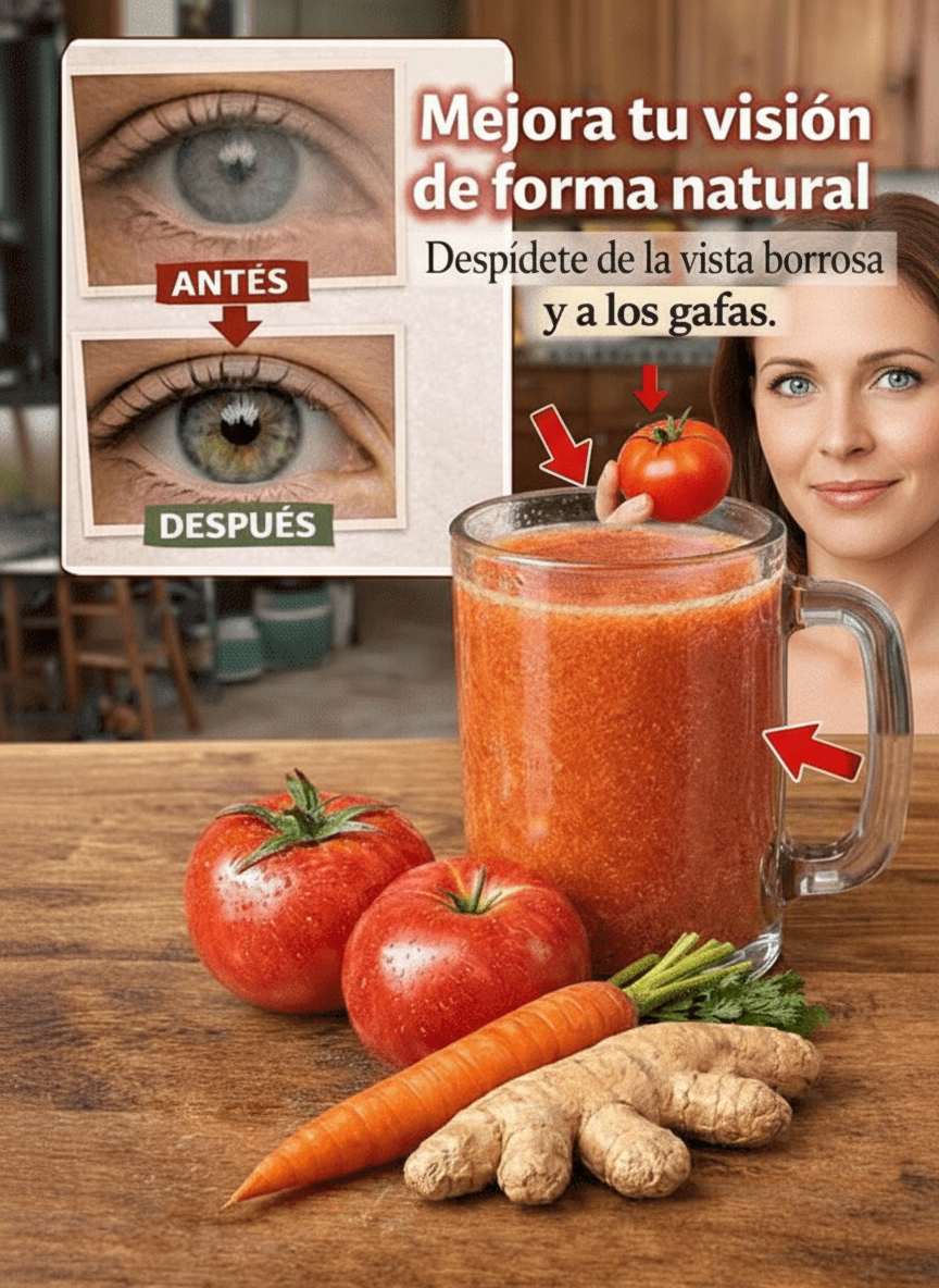 🍎🥕 Potencia tu Visión y Agudeza Mental: La Receta Natural que Transformará tu Bienestar