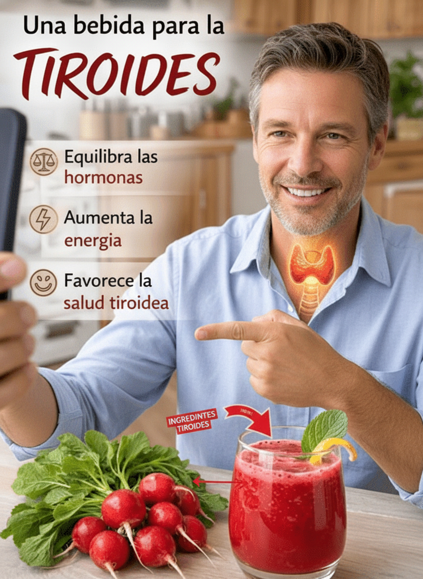 El Rábano y la Salud de tu Tiroides: Una Bebida Natural para Impulsar tu Bienestar