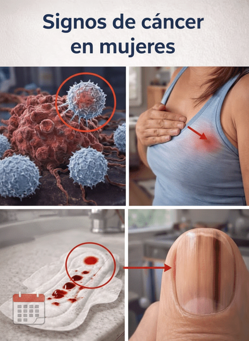 Detecta a Tiempo: 14 Señales Visibles de Cáncer que Toda Mujer Debería Conocer