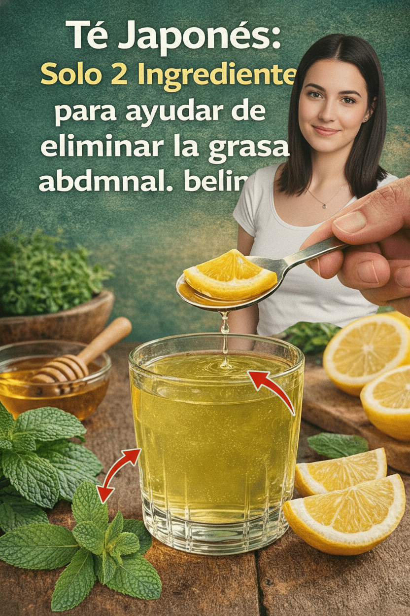 El Secreto Japonés de 2 Ingredientes: Impulsa Tu Metabolismo y Logra un Vientre Más Ligero