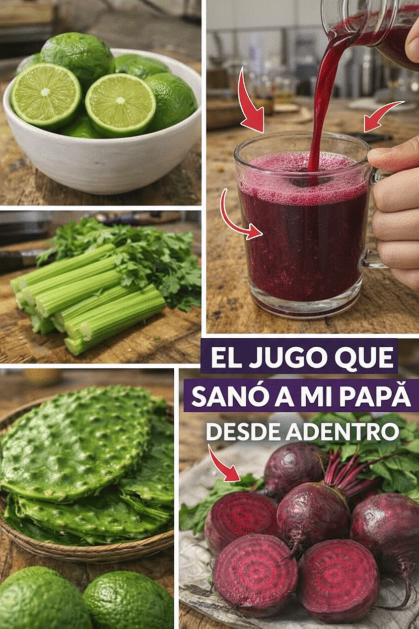 Descubre el Jugo Natural que Revitalizó a Mi Padre: Una Receta para Mejorar tu Salud y Bienestar