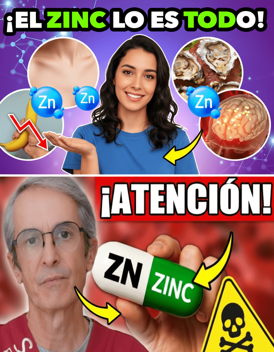 El zinc: El mineral esencial que silente podría mermar tu vitalidad