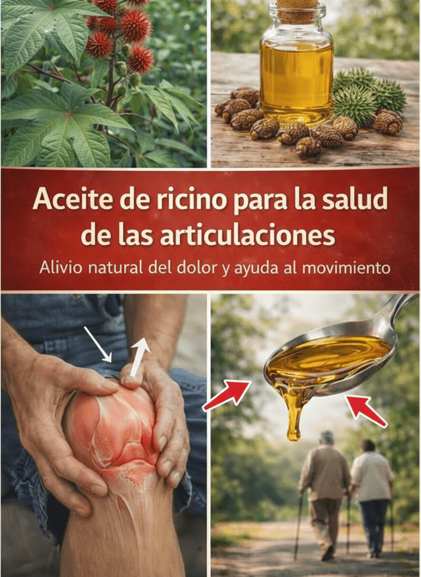 🌿 Castor Oil: Unlocking the Secret to Healthy, Flexible Joints