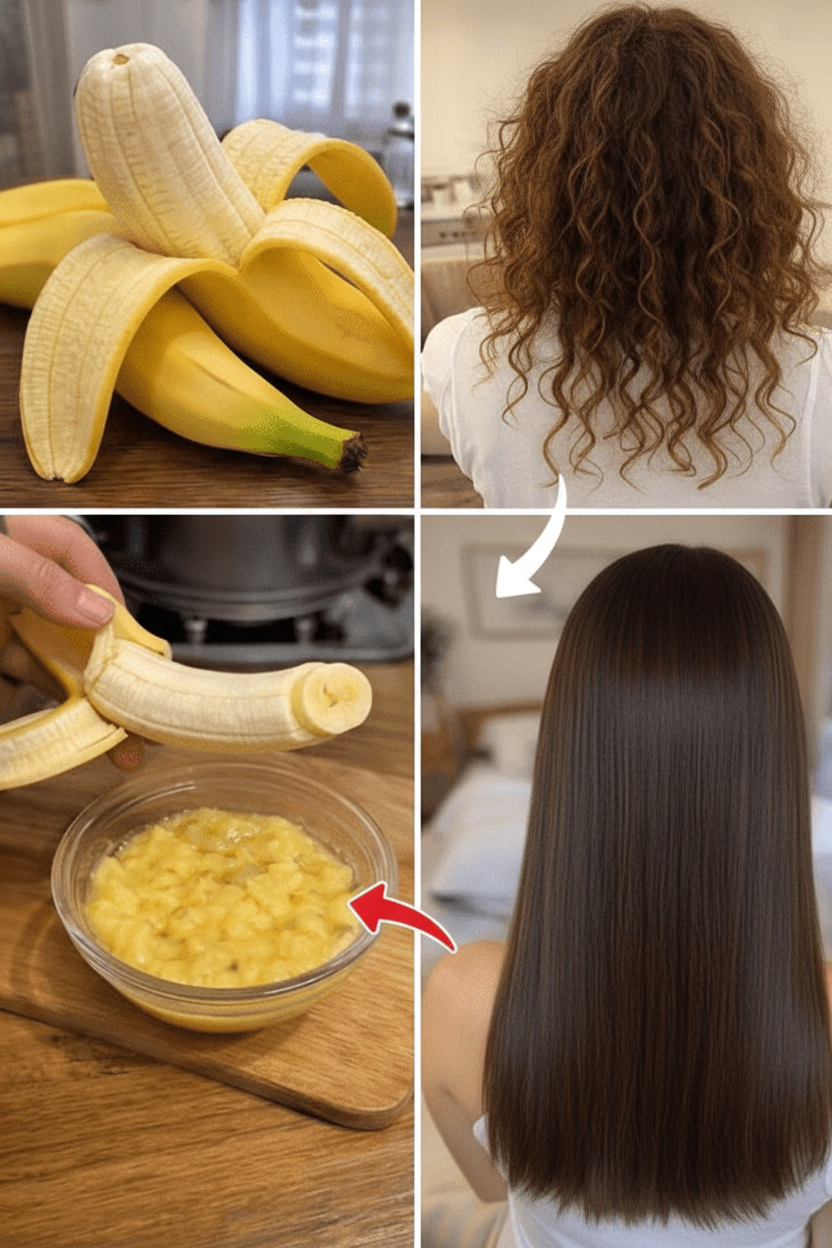 Alisado Natural Japonés: Descubre la Keratina Casera de Plátano para un Cabello Suave y Liso