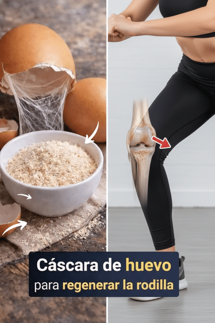 Rodillas Sin Colágeno: La Cáscara de Huevo como Remedio Natural para Fortalecer Articulaciones