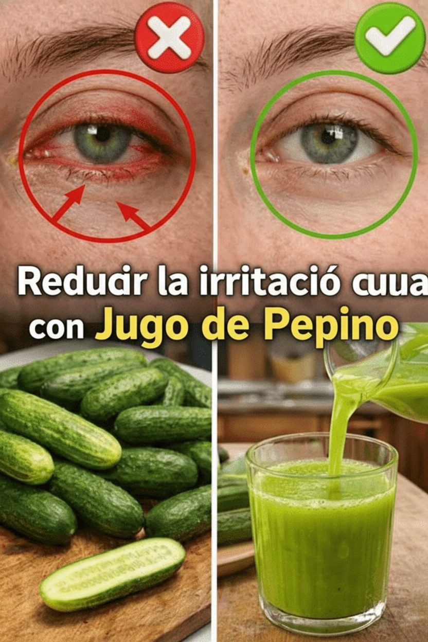 El Poder Refrescante del Pepino: Guía para Integrar su Jugo en el Cuidado Ocular Natural