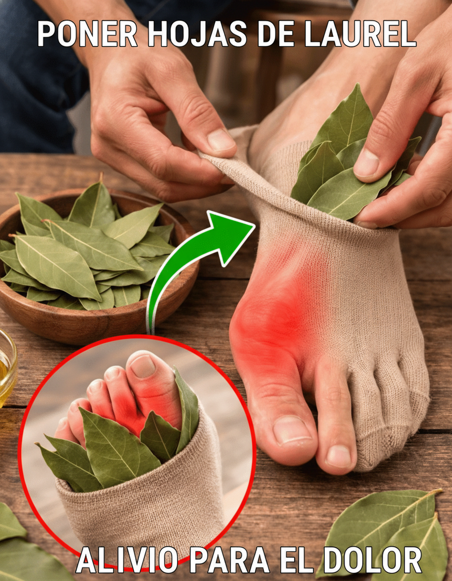 La hoja de laurel en el calcetín: El secreto nocturno para pies cansados y un descanso reparador