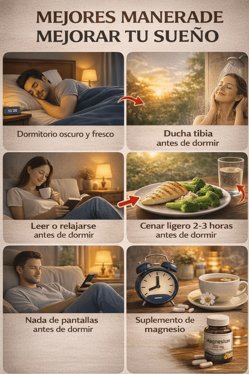 10 Estrategias Naturales y Sencillas para Optimizar Tu Descanso y Despertar con Vitalidad