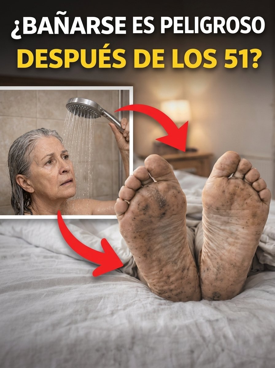 ¡Cuidado! Si Tienes Más de 50, Evita ESTOS 4 Errores al Ducharte (El Último Te Sorprenderá y Podría Salvarte la Vida)