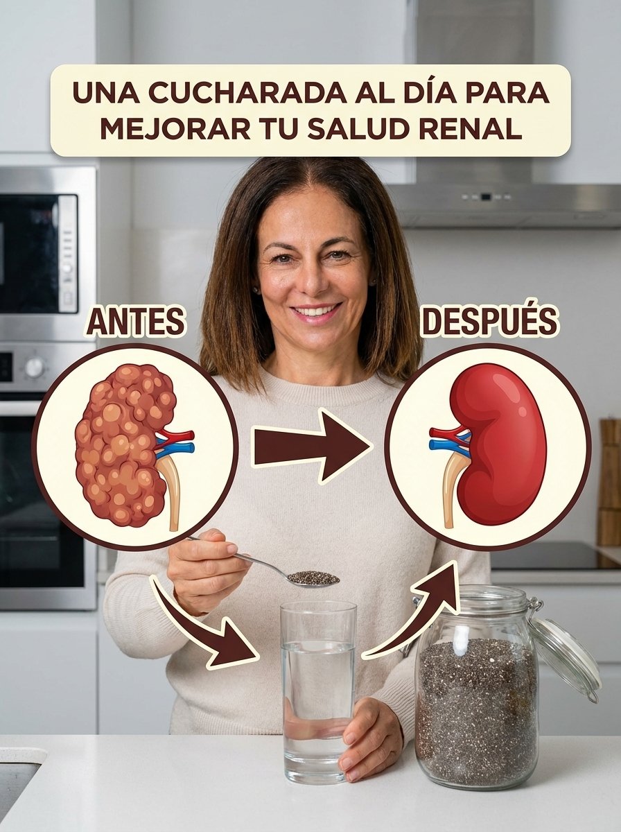 ¡El Hábito Secreto de 1 Cucharada al Día que Tus Riñones Te Agradecerán! (No lo Creerás)