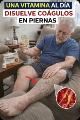 ¡Alerta Roja! Si Tus Piernas Te Duelen, Esta Vitamina Secreta Podría Deshacer Coágulos Y Revolucionar Tu Circulación Antes De Que Sea Tarde