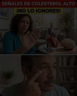 ¡Alerta Roja! 5 Señales Secretas de Colesterol Alto Que Tu Cuerpo Te Grita (y que NINGÚN mexicano debe ignorar)