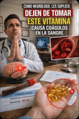 ¡ATENCIÓN Adultos Mayores! La Vitamina 'Inocente' que Podría Estar Poniendo en Peligro TU Cerebro y Coagulación (¡Descubre el Secreto Ahora!)