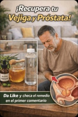 ¡No ignores ESTOS signos! 3 Remedios Caseros que Transformarán tu Vejiga y Próstata para Siempre (¡Resultados Sorprendentes!)