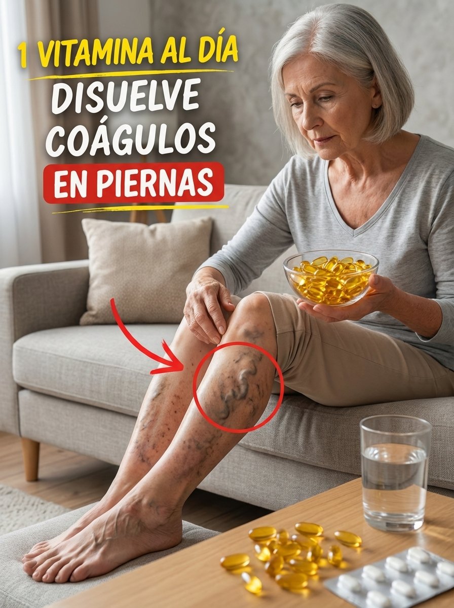 ¿Piernas Pesadas? ¡Esta Es LA Vitamina Diaria que NUNCA Te Dijeron que Necesitas (Resultados ASOMBROSOS)!