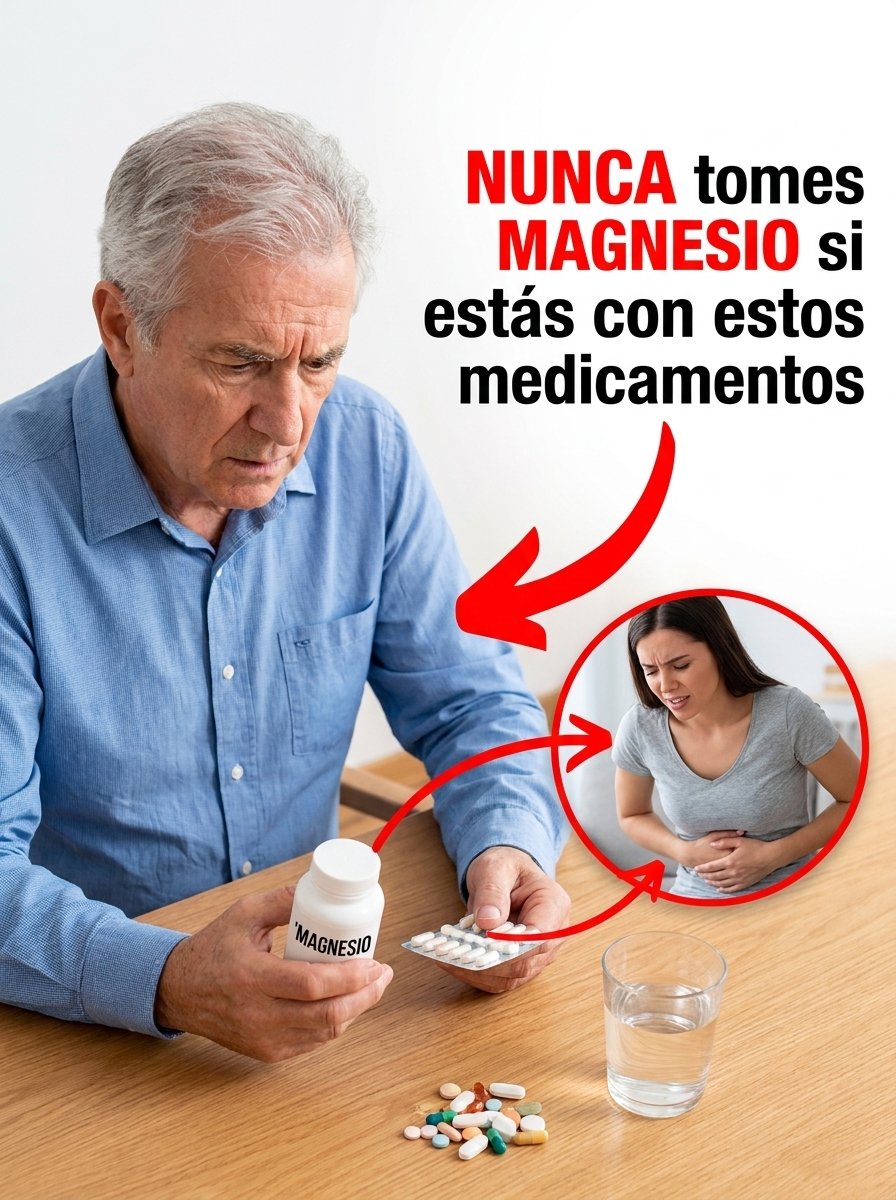 ¡Cuidado! Si Tomas Magnesio y Medicamentos del Corazón, ESTE Error Silencioso Podría Estar SABOTEANDO Tu Salud (Lo Que Tu Médico No Siempre Te Dice)