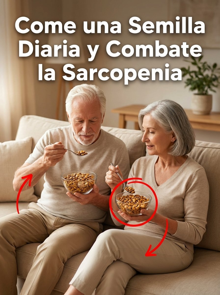 El Secreto Olvidado: Esta PEQUEÑA Semilla Puede REVERTIR el Envejecimiento Muscular y Devolverle la Fuerza a Tu Cuerpo