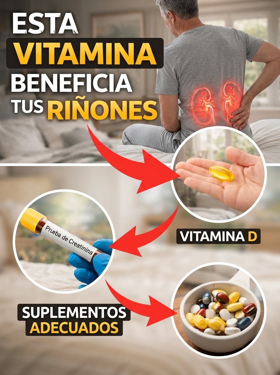 ¡ALERTA URGENTE! Si Tienes Creatinina Alta, ESTAS 3 Vitaminas Son TU SALVACIÓN y Hay 3 Que Debes EVITAR A TODA COSTA