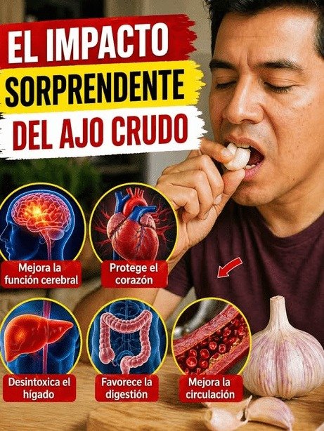 El ERROR FATAL que cometes al comer ajo crudo diario (y cómo evitarlo para no dañar tu cuerpo sin darte cuenta)