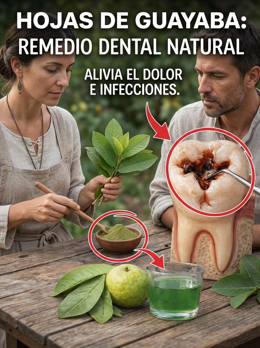 ¡El Secreto Olvidado de la Naturaleza! Cómo 3 Hojas de Guayaba Pueden SALVAR tus Dientes de las Caries (¡y tu bolsillo!)