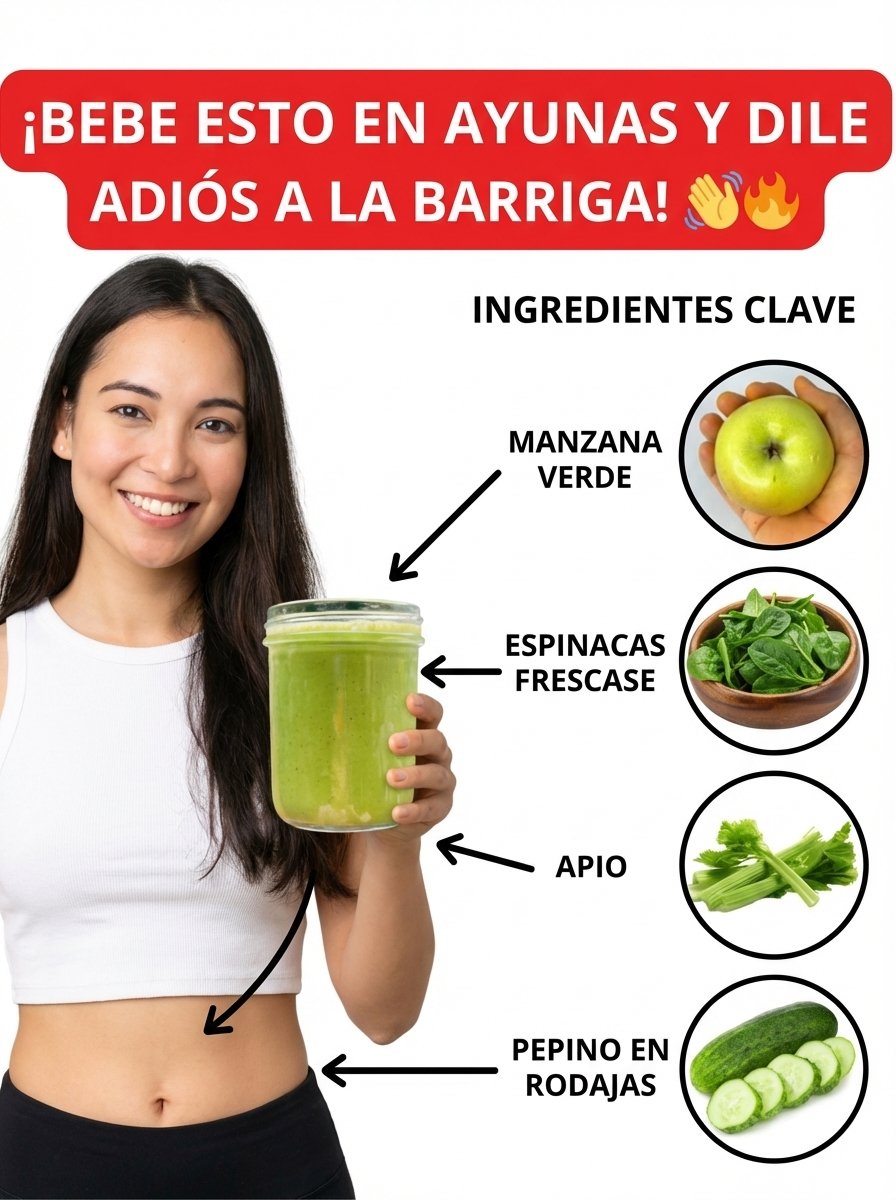 ¡El Secreto Revelado! El ÚNICO Jugo Verde para Bajar de Peso que DEBES Probar (Receta Viral Incluida)