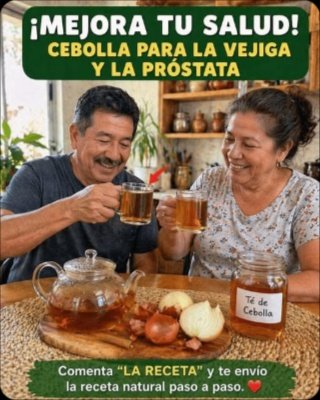 ¡Alerta Roja! Si tienes +40 y sufres de vejiga o próstata, ESTE truco casero con cebolla es el secreto que NADIE te cuenta.