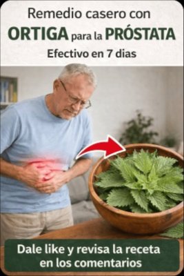 ¡URGENTE Hombres! Si Orinas Mucho por la Noche, ESTO Es lo que Tu Próstata Te Está Gritando (El Secreto de la Ortiga Revelado)