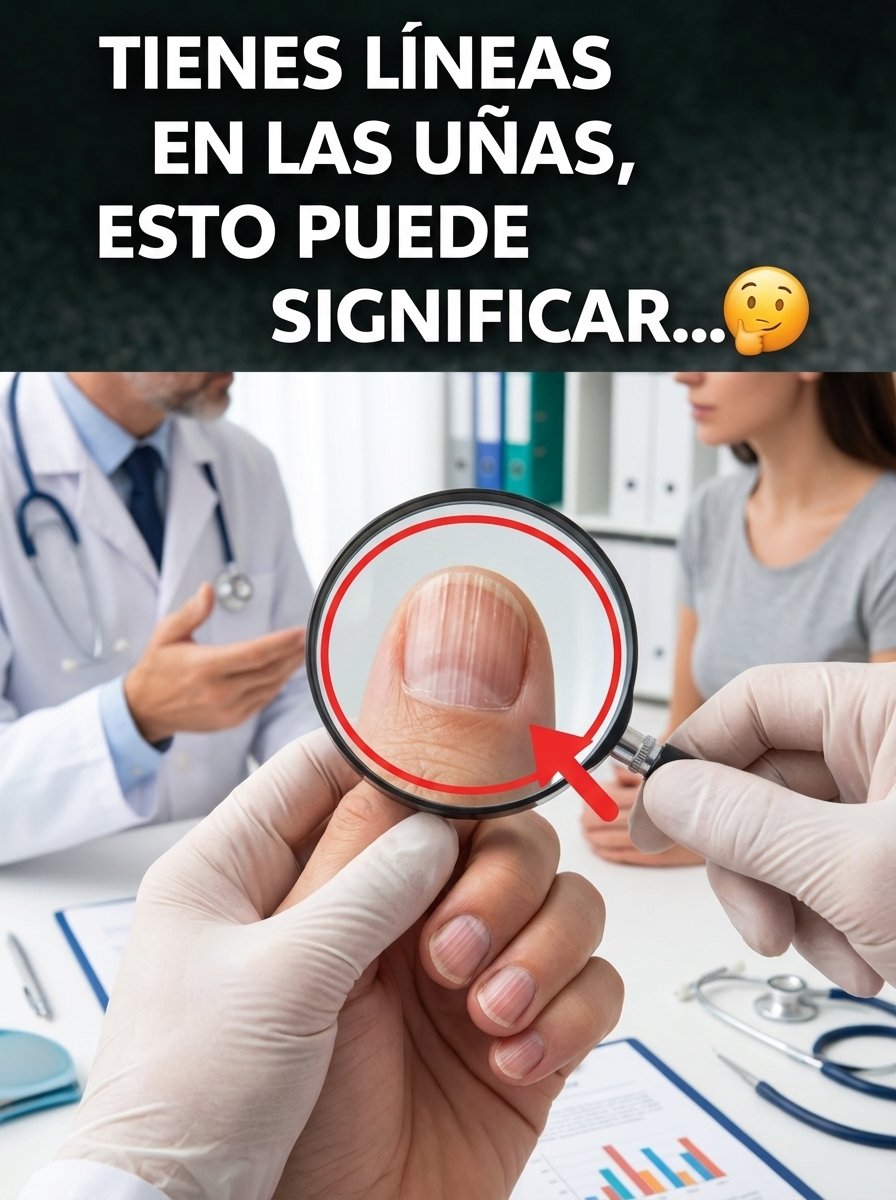 ¡Alerta de Salud! ¿Qué Revelan Realmente las Líneas en Tus Uñas? Tu Cuerpo Te Envía una Señal Que NO Puedes Ignorar