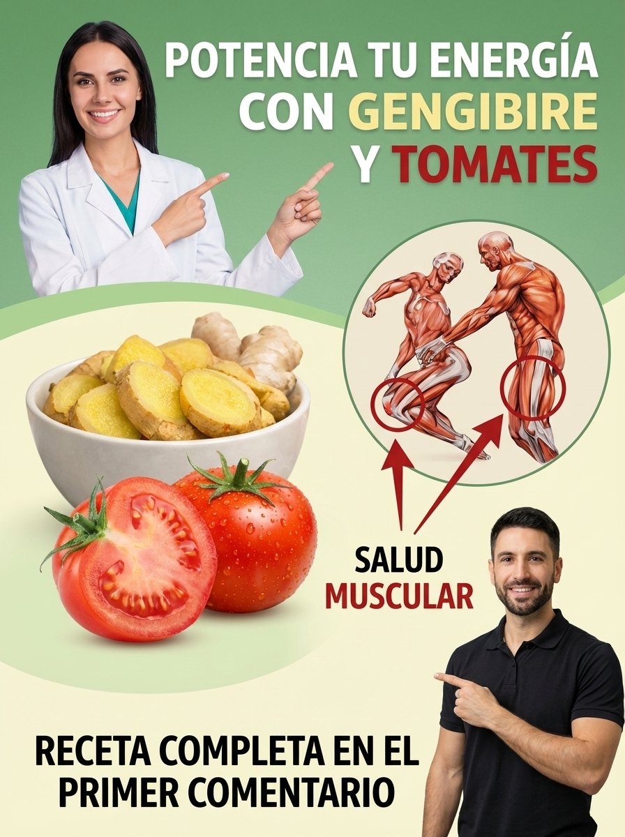 ¡El Dúo Mágico que tu Cuerpo Clama! Descubre los Sorprendentes Beneficios de Combinar Jengibre y Tomate HOY Mismo