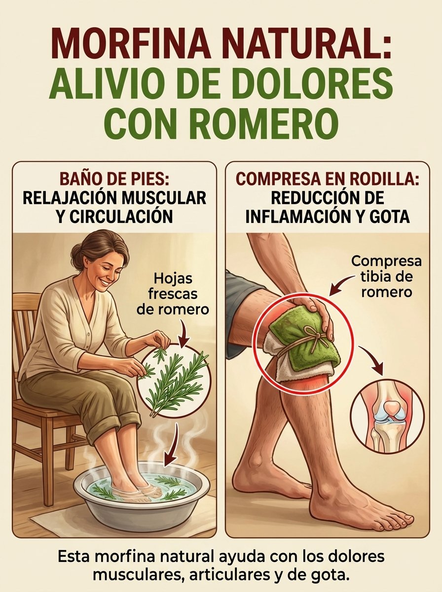 ¡El SECRETO Ancestral para Pies y Piernas Cansadas! Descubre el Baño de Romero que Transformará tu Descanso Hoy Mismo