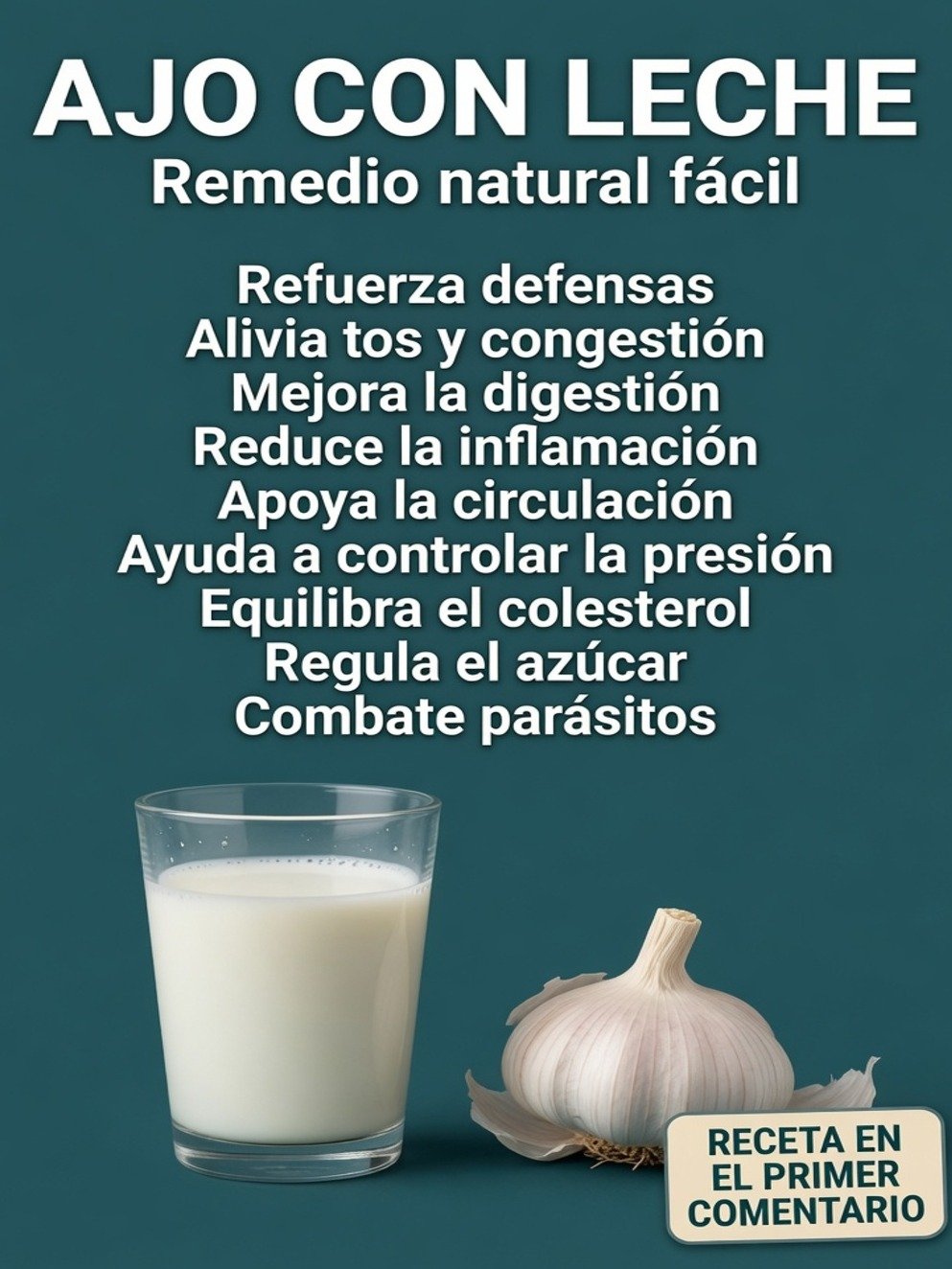 ¡El Remedio Casero que Tu Abuela Conocía y la Ciencia Confirma! 🤫 Los Increíbles Beneficios del Ajo con Leche que DEBES Saber Antes de Dormir