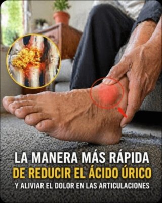 ¡Atención! Si el dolor de ácido úrico te persigue, hay algo que NADIE te ha dicho (y 5 hábitos que lo cambiarán TODO)