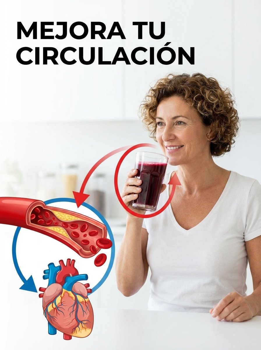 El Único Vaso Diario Que PODRÍA Salvar Tu Circulación (¡Y Casi Nadie Lo Hace Bien!)