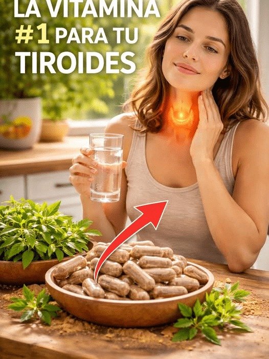 ¡ALERTA DE SALUD! Esta es la ÚNICA Vitamina que tu Tiroides Implora y NADIE te ha Contado (¡Recupera tu Energía y Bienestar YA!)