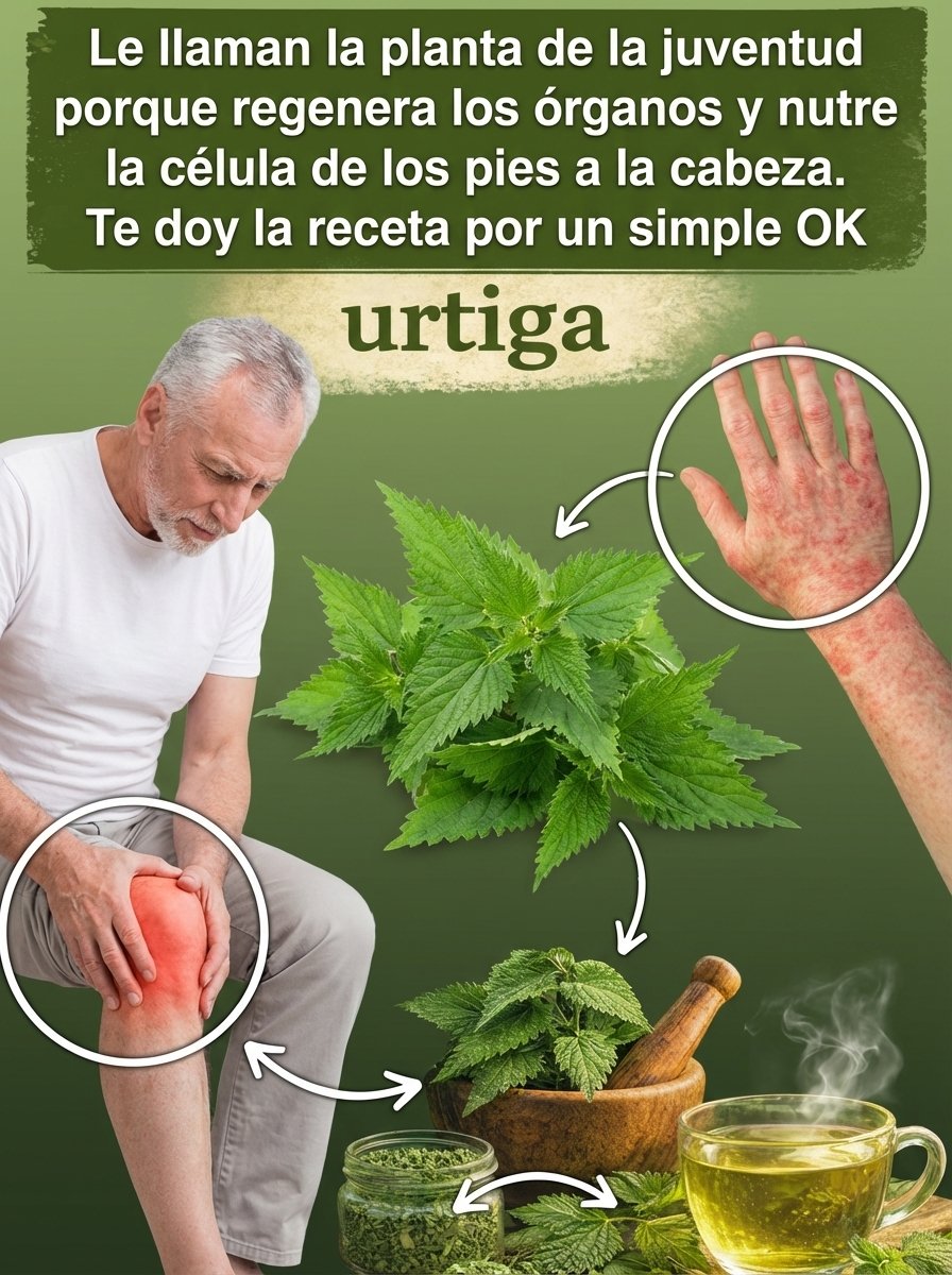 ¡El Secreto Mejor Guardado de la Naturaleza! 20 Beneficios Sorprendentes de la Ortiga que Necesitas Conocer HOY