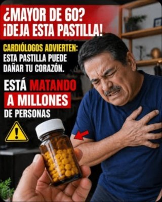 ¡Alerta Roja! Si tienes más de 60 y tomas pastillas sin revisar, tu corazón corre un riesgo que NADIE te advierte