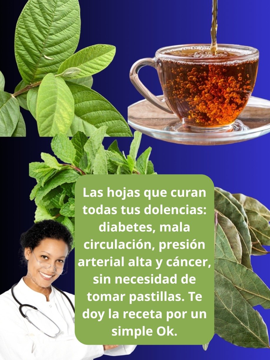 ¡El Secreto Ancestral que NADIE te ha Contado! 🤫 Esta Infusión de 3 Hojas Puede REVOLUCIONAR tu Salud (Diabetes, Presión y Más)