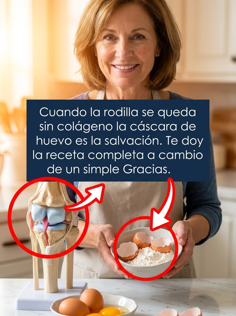 ¡No tires más las cáscaras de huevo! El secreto GRATIS que tus huesos te están pidiendo a gritos (y que todos ignoran)