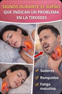 ¡Despiertas Empapado y Agotado? 3 Señales Nocturnas URGENTES que Tu Tiroides Te Envía (Y No Puedes Ignorar)